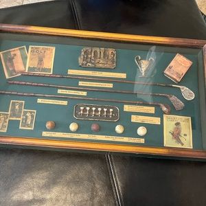 Bobby Jones Collectible Golf Shadow Box